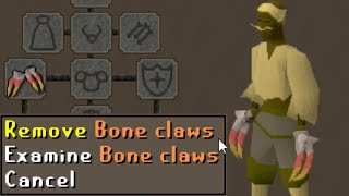 Bone Claws PKing NEW [upl. by Adnawahs]