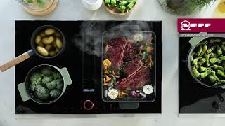 NEFF Hob  How to use your NEFF Venting cooktop [upl. by Zetes]