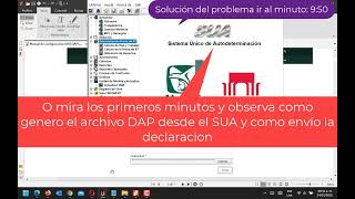 SOLUCIÓN DAPSUA IDSE NO ENVIA PRT EN 2022 [upl. by Venator]