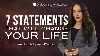 7 Statements That Will Change Your Life [upl. by Ardnad953]