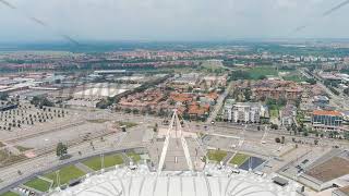 Turin Italy Allianz Stadium Juventus stadium seats 41000 opened in 2011 Area12 Shopping Center [upl. by Humfried]