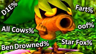 CRAZIEST Meme Speedruns In MAJORAS MASK [upl. by Atile]