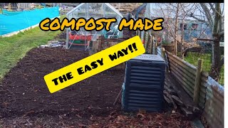 Composting made easyAllotmentAllotment gardening uk 2024 [upl. by Gerstein]