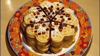 Rezept Dieser Waffelteig ist so einfach und lecker als wäre es Magie [upl. by Eilsil684]