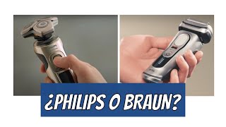 ðŸ”€ Â¿BRAUN O PHILIPS COMPARATIVA ðŸ”¥ MAQUINAS DE AFEITAR PHILIPS S9000P VS BRAUN S9 PRO [upl. by Aihtela]