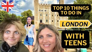 TOP 10 Things to do with Teens in LONDON [upl. by Ramberg]