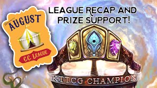 August League Recap  Prize Support  Flesh and Blood TCG FABTCG [upl. by Engapmahc]