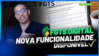 FGTS DIGITAL Cálculo da multa do FGTS em lote  nova funcionalidade disponível [upl. by Rahcir710]