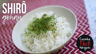 Shirô Gohan Arroz japonês  Cozinha Fácil Nakayoshi 49 [upl. by Ahsikin]