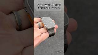 Apple Watch Ultra 2 Natural Titanium with Slate Link Bracelet shorts trending apple video tech [upl. by Biddle]