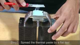 Tt Guru  How to Apply Thermal Paste [upl. by Aniratak]