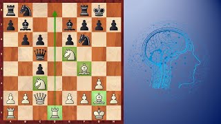 Positional Double Pawn Sacrifice  AlphaZero  Stockfish [upl. by Lianne]