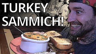 TURKEY SAMMICH  MELT BAR AND GRILLED  SHUT UP AND EAT IT [upl. by Og]