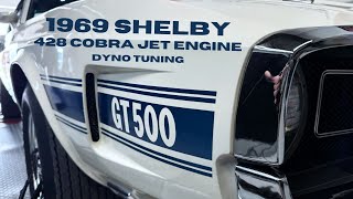 Original unrestored 69 Shelby GT500 tuned on the dyno [upl. by Meryl571]