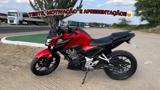 CB 300F TWISTER 2024 TESTE RIDE MOTIVAÇÃO E DETALHES [upl. by Derr884]