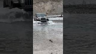 Jeep Wrangler 4xe and Jeep Gladiator Mojave River Crossing [upl. by Leummas643]