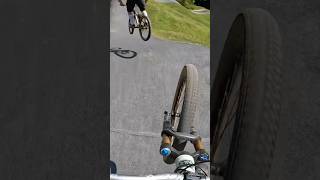 Shredding the pump track at bakers ￼dirtjump bike￼ [upl. by Maghutte]