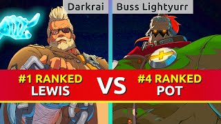 GGST ▰ Darkrai 1 Ranked Goldlewis vs Buss Lightyurr 4 Ranked Potemkin Guilty Gear Strive [upl. by Bryant]