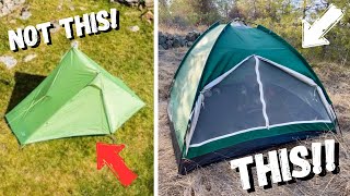 Why This CHEAP Tent BEATS My EXPENSIVE Tent [upl. by Omissam385]