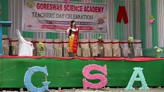 Sona Daimary ni sifung damnai  Goreswar Science Academy Teachers Day Celebration 2024 [upl. by Eelan]