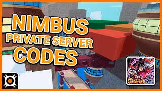 Shindo Life  Nimbus Private Server Codes List [upl. by Atiuqahs]