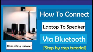 How to Connect Laptop to Speakers via Bluetooth [upl. by Durkin]