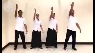 Isang Awit Isang Tinig MCGI choir choreography [upl. by Lauretta]