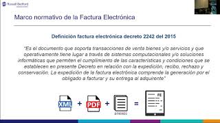 Marco normativo  Factura Electrónica  01 [upl. by Remmos]