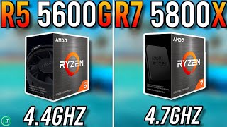 Ryzen 5 5600G vs Ryzen 7 5800X  Tested in Late 2024 [upl. by Onfroi]