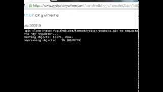 PythonAnywhere in one minute [upl. by Pippy]