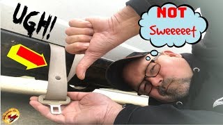 How To Repair SLOW amp STICKING Seat Belts [upl. by Ardnola180]