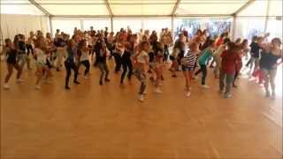 Aya  Dancehall Soca Workshop  Gdansk Festival Poland Shal Marshall Wine yuh Body [upl. by Lenora]