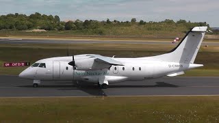 KASSELSYLT ✈  RheinNeckar Air Dornier 328  Kassel Airport KSFEDVK [upl. by Airemaj]