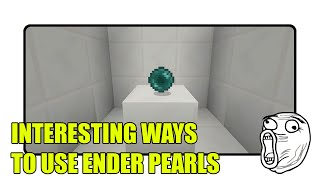 Interesting Ways to Use Ender Pearls in Minecraft [upl. by Brianna]