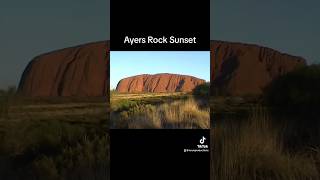 Ayers Rock Uluru sunset in 2003 [upl. by Nosaes]