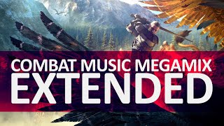 Combat Music Extended Megamix  The Witcher 3 Wild Hunt [upl. by Osbourn928]