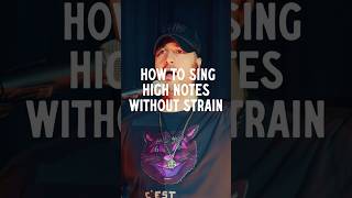 How To Sing High Notes Without Strain voice singer vocalcoach highnotes exercise shorts [upl. by Yziar]