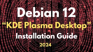 How to Install KDE Plasma Desktop on Debian 12 Bookworm  KDE Plasma Standard Debian 12 Bookworm [upl. by Teresina]