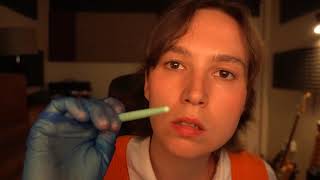 ASMR Face Examination concerned personal attention [upl. by Trilbee]