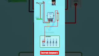 6 Way MCB Box Connection Distribution Box Wiring Connection⚡reelstrending reelsviralreelsvideo [upl. by Nemlaz]