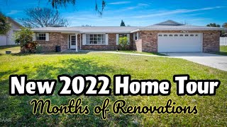 HOUSE TOUR  HOME UPDATE  MONTHS OF REMODELING BEFORE AND AFTER  HOME TOUR [upl. by Endres29]