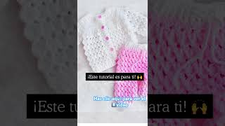 Como tejer un suéter con pantalón con ganchillo  crochet sweater crochetforbaby shorts crochet [upl. by Ivanna]