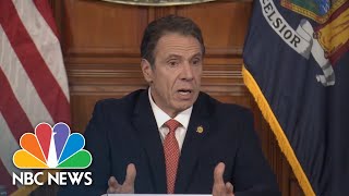 Live New York Gov Andrew Cuomo Holds Coronavirus Briefing  NBC News [upl. by Field]