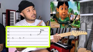 Tutorial Melodi Gitar Backsound Mail Naik Sepeda pencerahan [upl. by Faulkner]