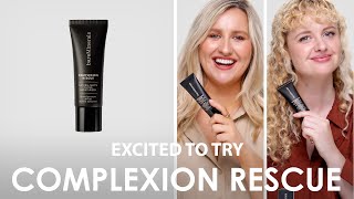 Were Excited To Try bareMinerals Complexion Rescue Tinted Moisturiser Matte [upl. by Coltson]