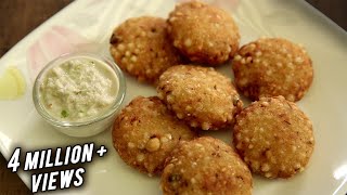 Sabudana Vada  साबूदाना वडा  Upvas Snack  Quick amp Easy Recipe In Hindi [upl. by Hedveh]