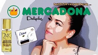 DELIPLUS FAVORITOS CUIDADO FACIAL  PRODUCTOS MERCADONA  COSMÉTICA LOWCOST  PARTE 2 [upl. by Merissa193]