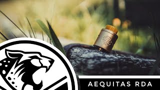 AEQUITAS RDA de Hellvape  ¡La campana REVERSIBLE  ESPAÑOL [upl. by Kalikow]