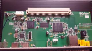 Presonus studio live 3242airm32ai option card inside view Rare Networking issues AVB [upl. by Ambrosius]