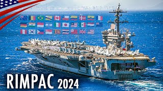 RIMPAC 2024 Kicks Off Global Warships Gather at Pearl Harbor for Worlds Largest Maritime Exercise [upl. by Odey]